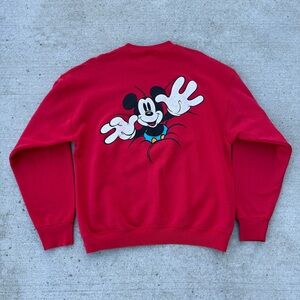 90s Mickey Mouse front & back crewneck